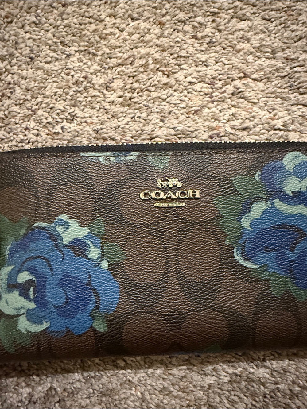Coach Accordion Wallet victorian floral - Picture 6 of 8